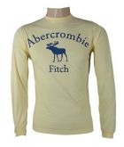 Camisa Manga Longa Abercrombie & Fitch Amarela MOD:71160